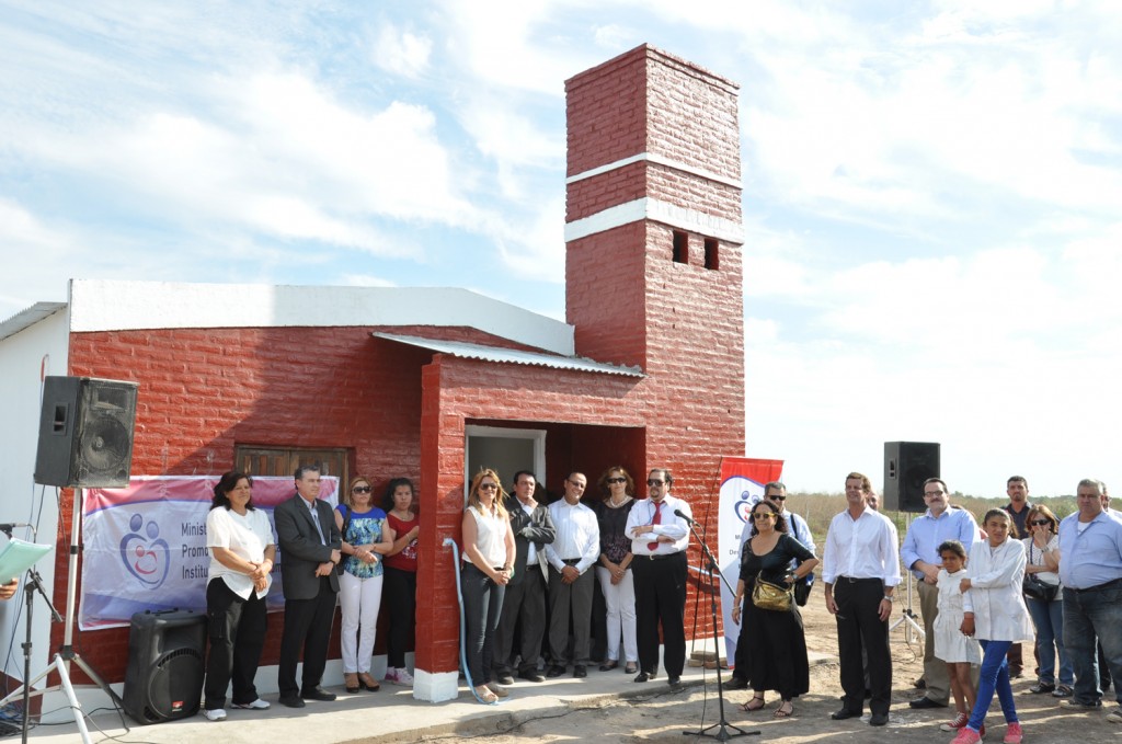 Habilitaron una vivienda social en El Favorito