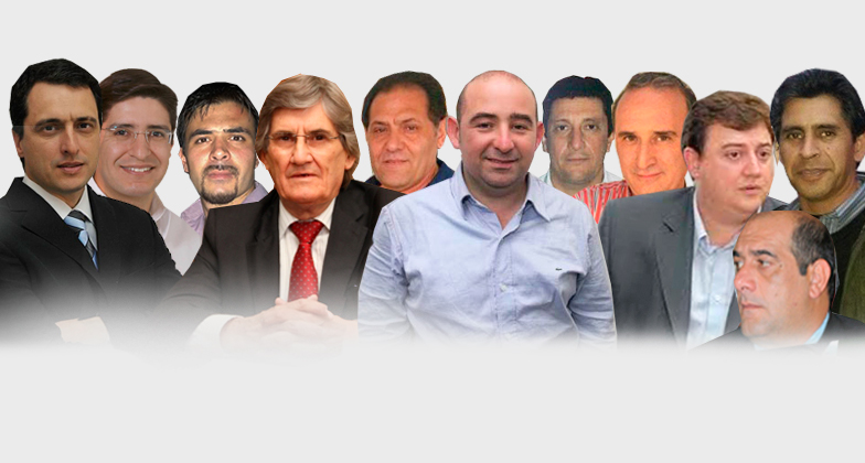 Once ciudades del interior de Santiago cambiaron de mando