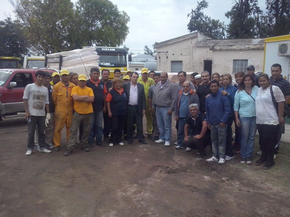 El Gobierno brindó asistencia a afectados por el temporal