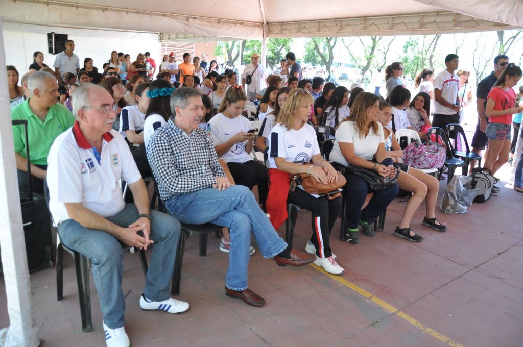 Despidieron a la delegación local que participará en los Juegos Evitas 2014