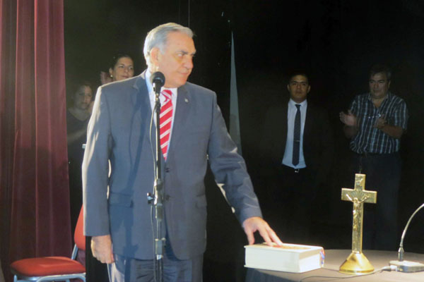 Mukdise asumió su nuevo mandato en Las Termas de Río Hondo