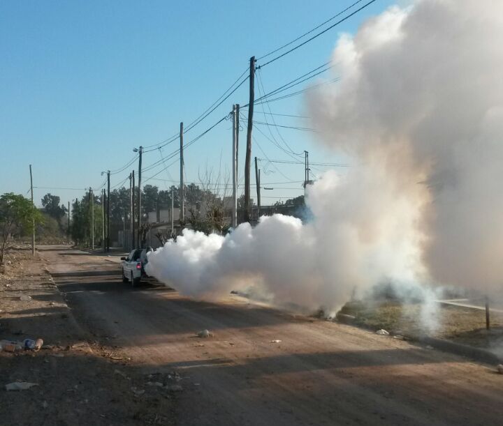 La comuna bandeña inició la fumigación de barrios al norte de la ciudad