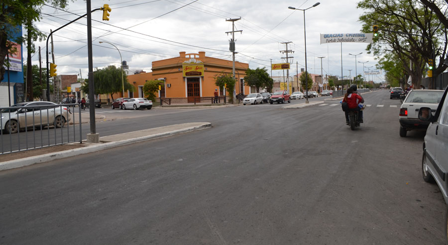 La comuna bandeña jerarquizó una de las principales avenidas