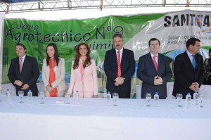 gobernadora en quimili, acto central