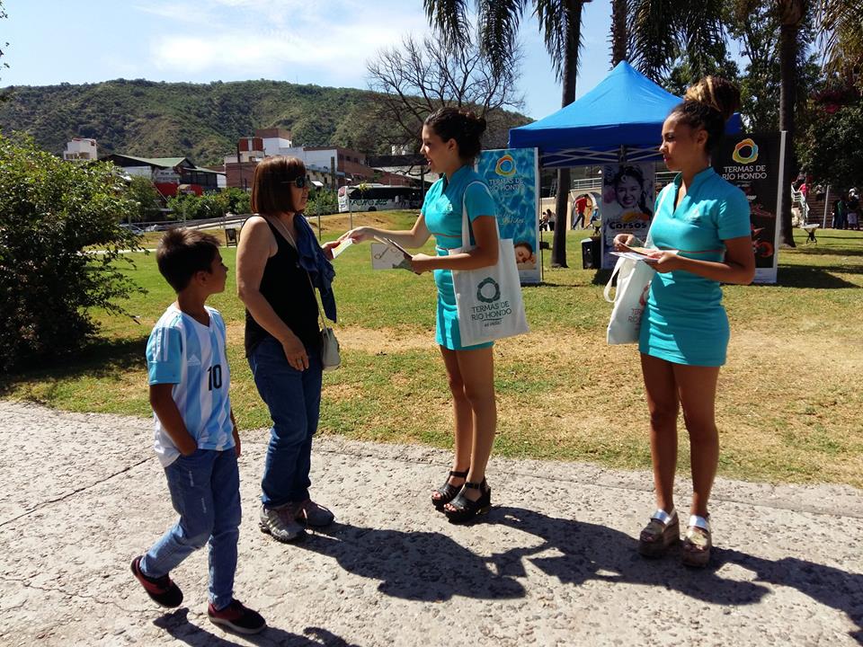 Las Termas se promociona su atractivo turístico en Villa Carlos Paz