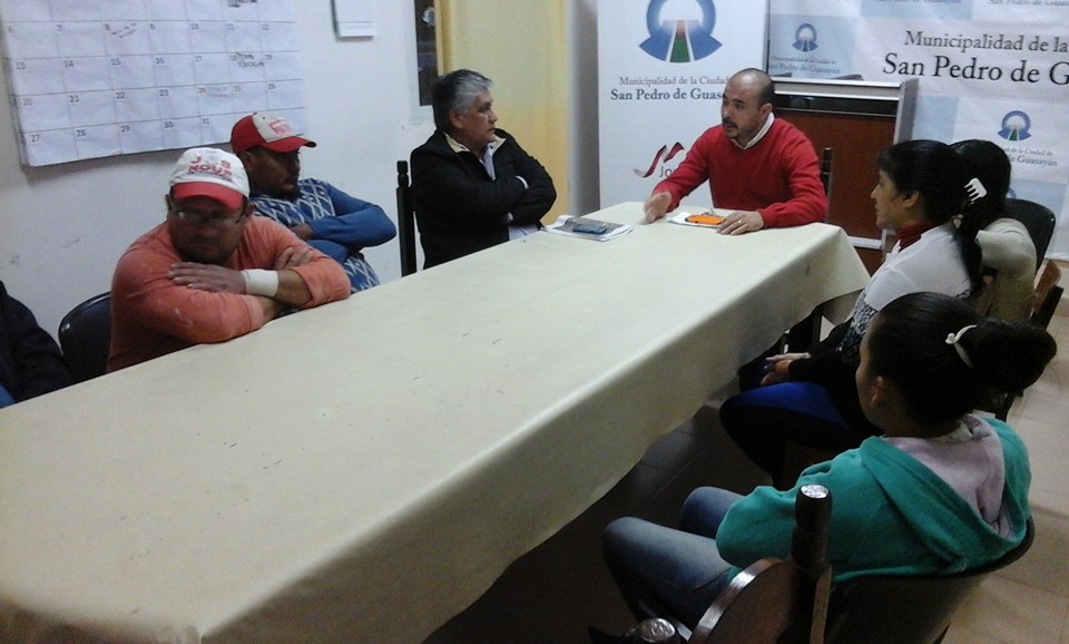 Nuevos beneficiarios de viviendas tuvieron una reunión informativa en San Pedro