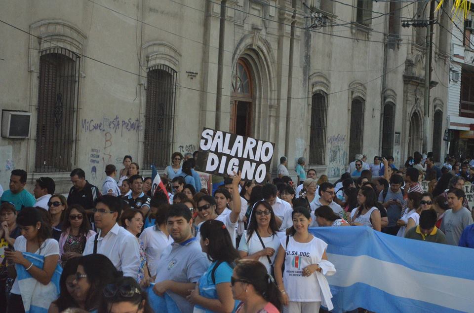 A horas de la marcha convocada por Cisadems, desmienten descuentos masivos a docentes A horas de la marcha convocada por Cisadems, desmienten descuentos masivos a docentes