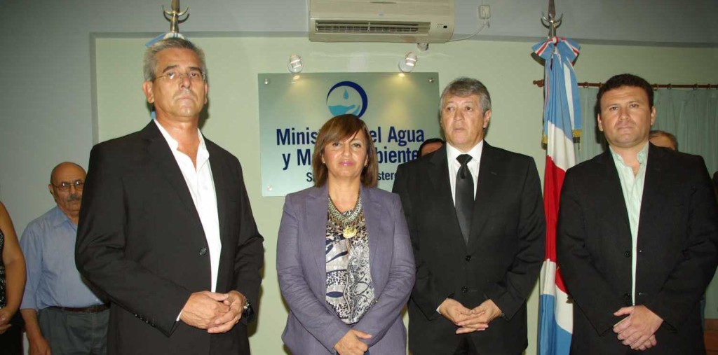 Asumieron nuevas autoridades en el  Ministerio del Agua provincial