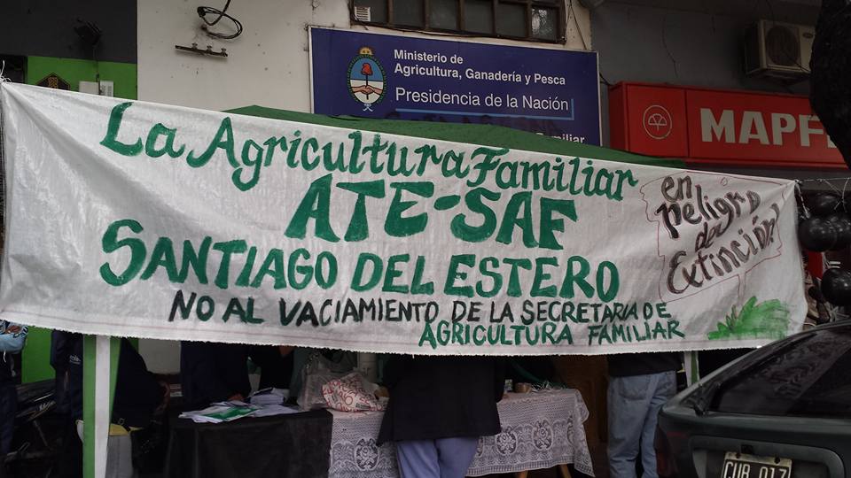 Tras el despido de empleados en la SAF, denuncian el “abandono” a pequeños productores rurales