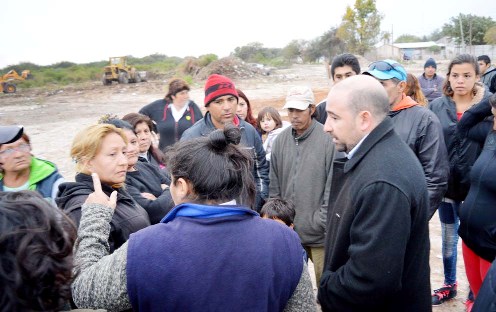 El municipio desmontó y erradicó un basural en el barrio Central Argentino