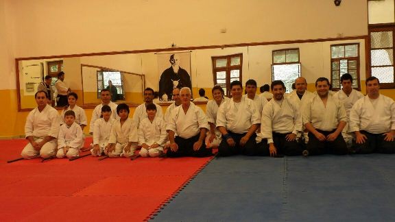 Se realizó con éxito un seminario de aikido y laido