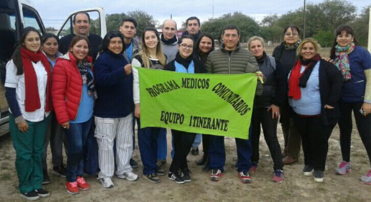 Médicos comunitarios realizaron un operativo sanitario para 350 vecinos de Juanillo