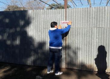 Calidad de Vida municipal clausuró aserradero