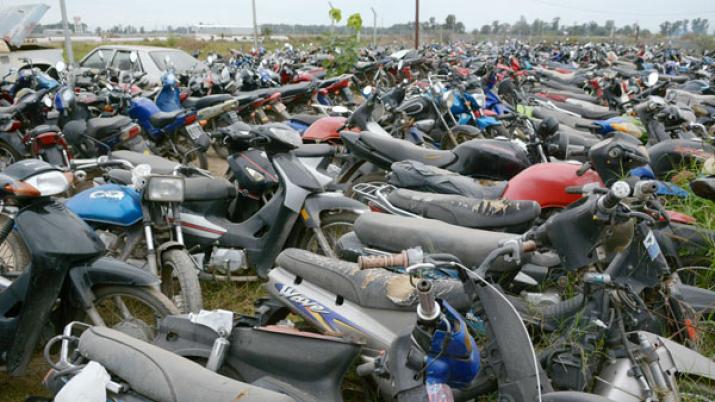 Bandeños infractores: Secuestran más de 350 motos por semana