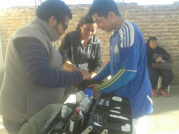 Exitoso operativo de sanidad animal en el Bº Ampliación Parque Industrial