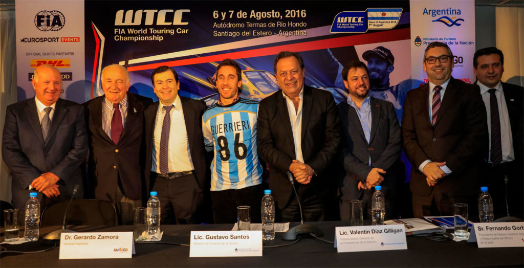 Santos: “El WTCC nos permiten continuar posicionando a la Argentina en el mundo”