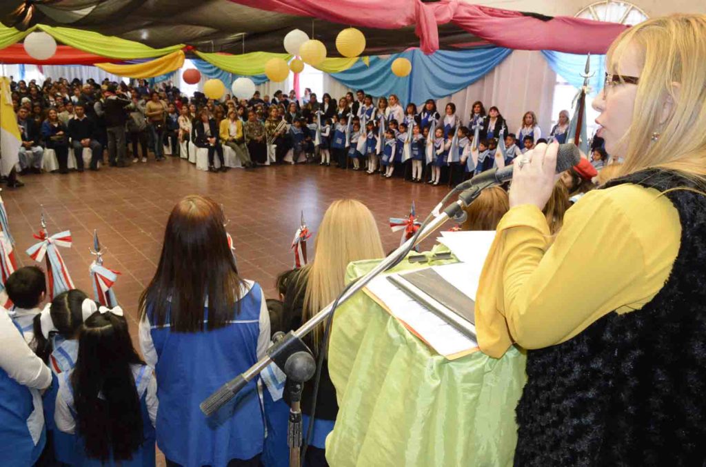 Los bandeños rindieron homenaje a Domingo F. Sarmiento