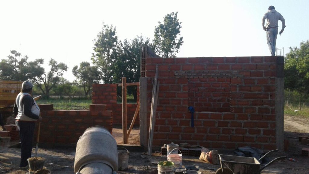 Construyen una sala de primeros auxilios para vecinos del paraje San Juan