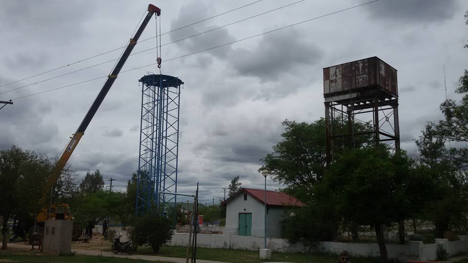 San Pedro de Guasayán ejecuta una obra hídrica que beneficiará a gran parte de la ciudad
