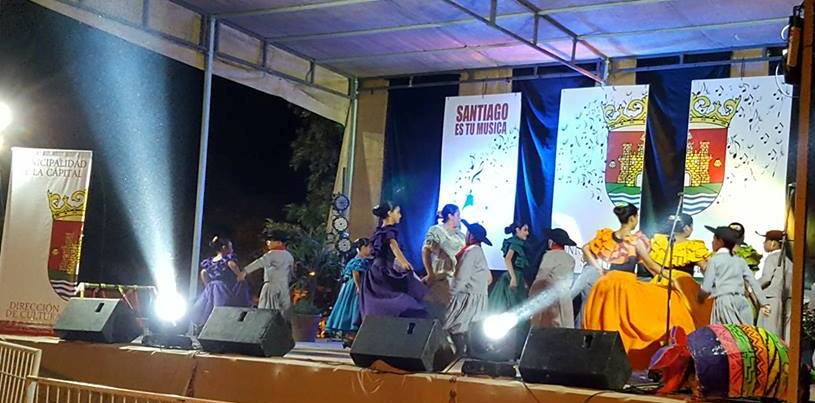 El oeste de la ciudad bailó al ritmo del ciclo “Santiago es tu música”