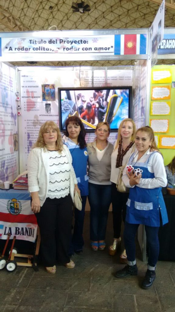 “A rodar colitas, a rodar con amor”  fue reconocido como un proyecto excepcional y distinguido en la Feria Nacional de Ciencias y Tecnología