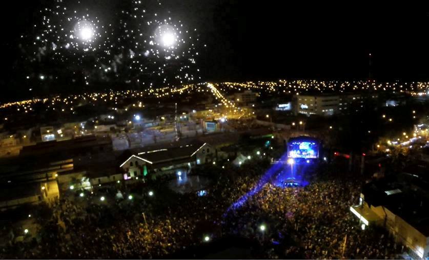 Un día fiesta en la romática y hermosa ciudad de La Banda como nadie lo mostró