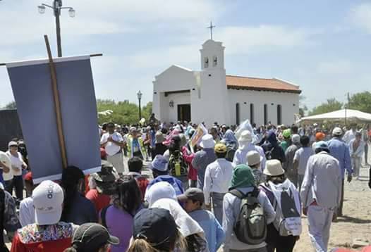 Mama Antula reunió a miles de fieles que peregrinaron hacia la capilla Villa Silípica