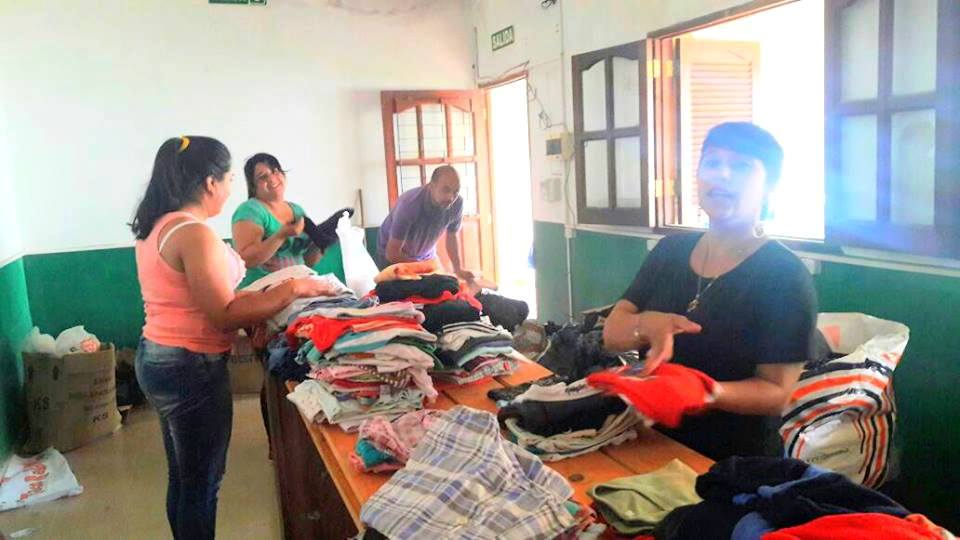 Tras las fuertes lluvias, pueblos vecinos se solidarizaron con San Pedro de Guasayán