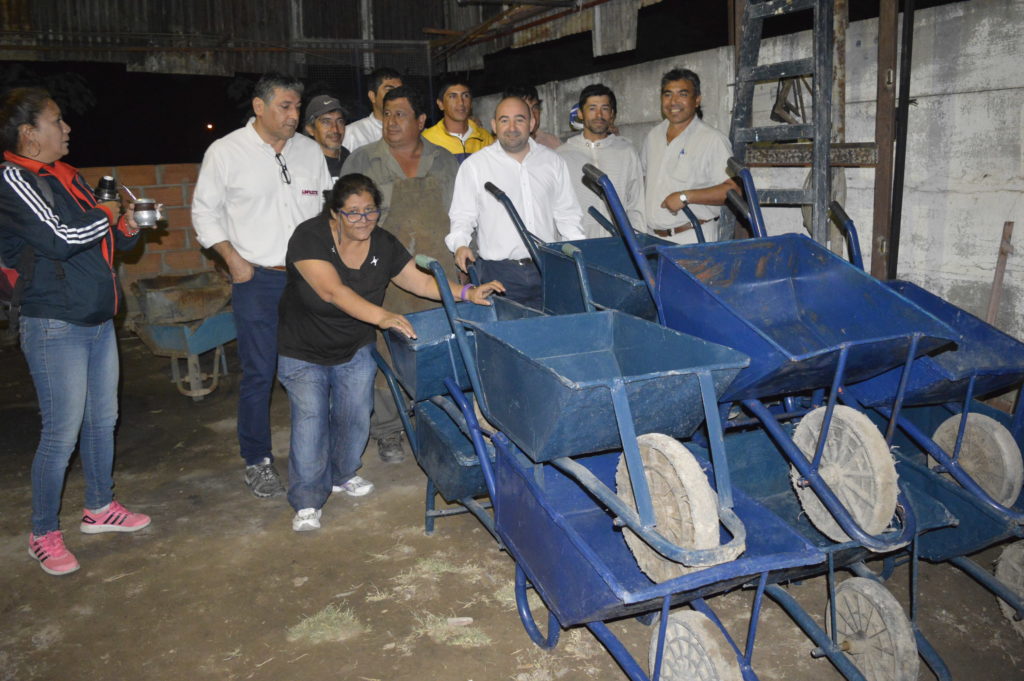 Mirolo se reunió con vecinos y brigadistas del Bº Central Argentino