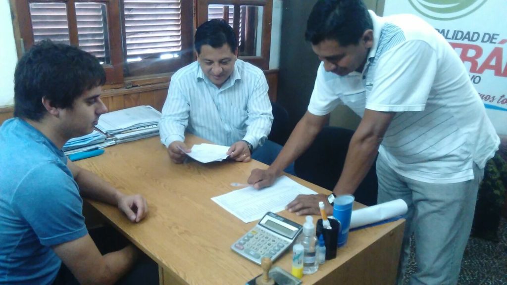 Los municipales de Beltrán recibieron la primera parte de su bono de $ 7.000