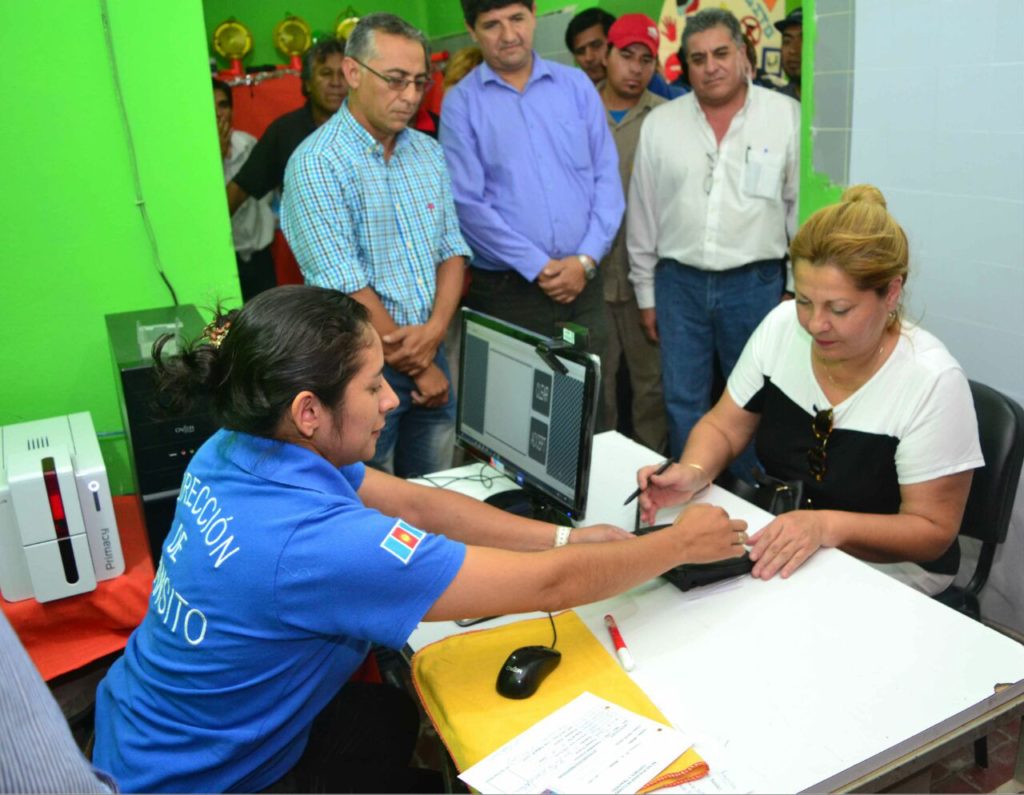 Lanzan en Clodomira un nuevo sistema de emisión de carnet de conducir Lanzan en Clodomira un nuevo sistema de emisión de carnet de conducir