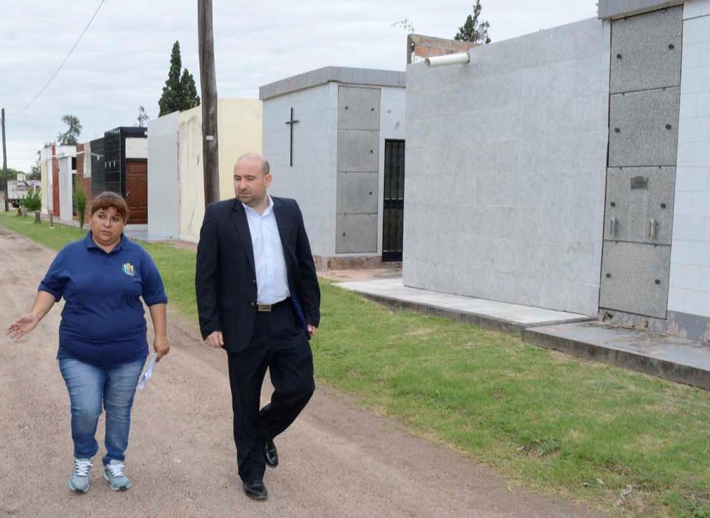 Realizan mejoras edilicias en el cementerio La Misericordia