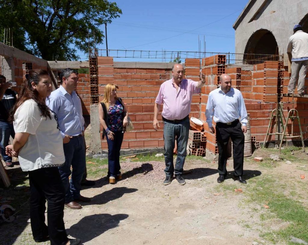 Mirolo destacó la última etapa de la obra del Centro de Primera Infancia Municipal