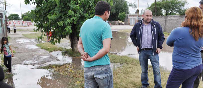 Gran despliegue municipal para hacer frente a un fenómeno climático inusual
