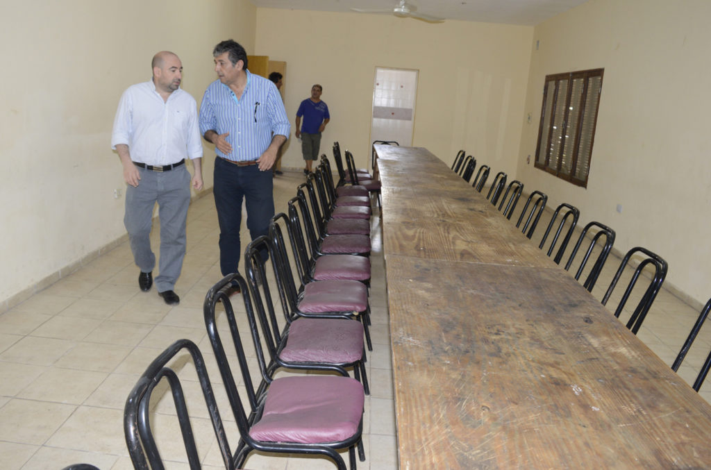 El intendente Mirolo supervisó la refacción del albergue municipal en el barrio Mishqui Mayu