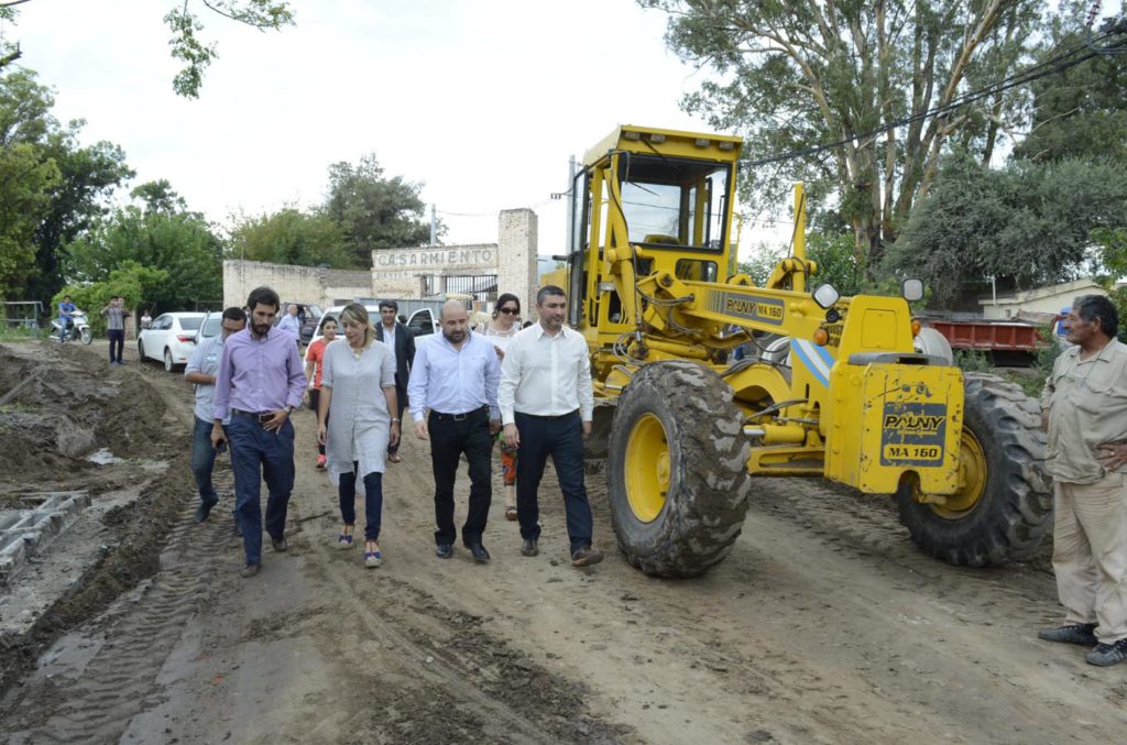 Funcionarios de la Nación destacaron el avance del Plan de Urbanización en el barrio Sarmiento