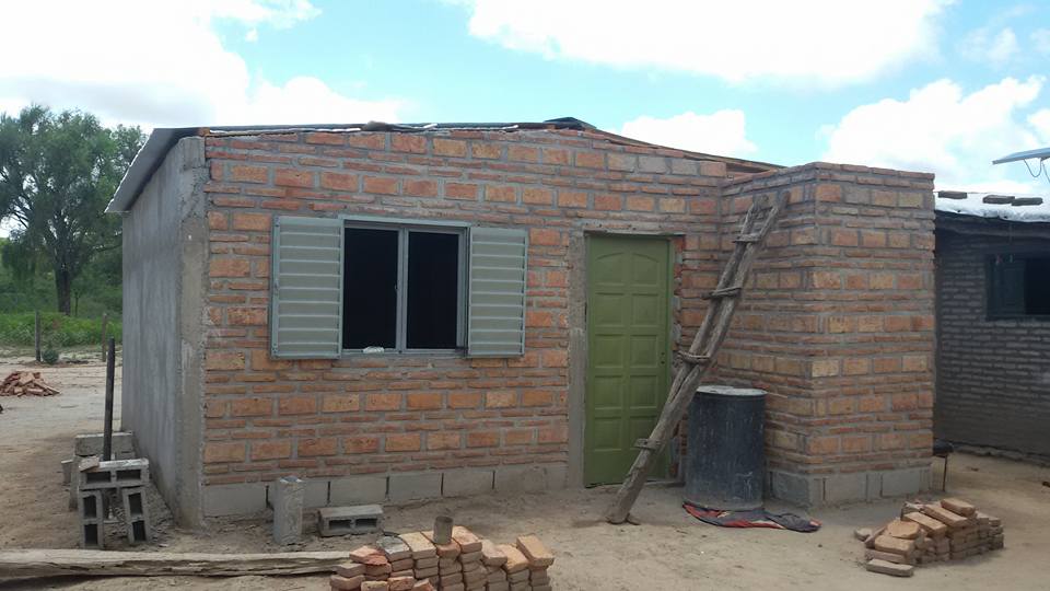 San Pedro de Guasayán avanza en la construcción de viviendas sociales