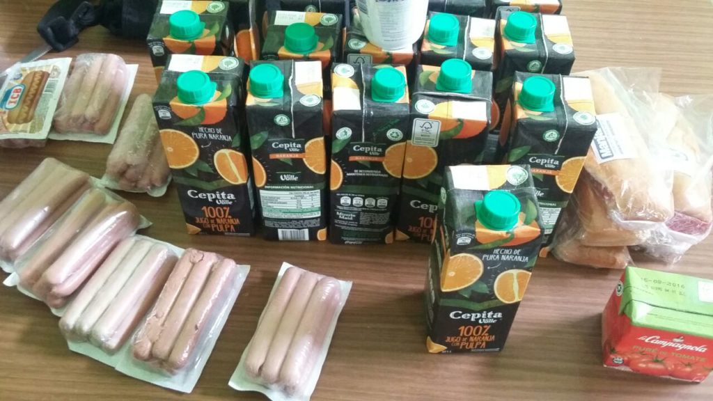 Decomisan alimentos en mal estado en Clodomira