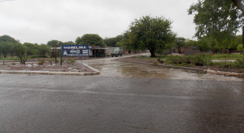 Clodomira en la ejecución de obras de pavimentación para la ciudad