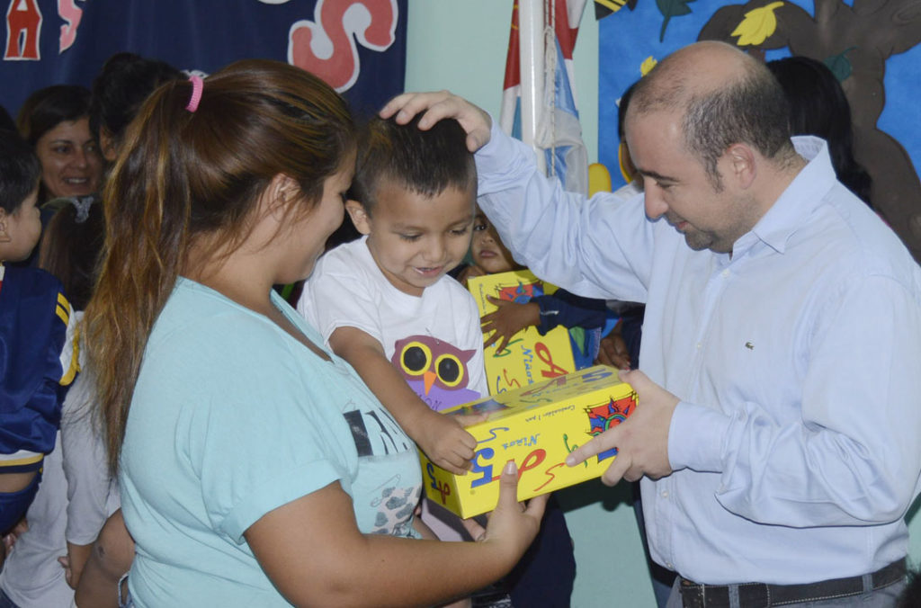 El Jardín Municipal Nº 18 del barrio 25 de Mayo recibió elementos para mejorar su oferta educativa El Jardín Municipal Nº 18 del barrio 25 de Mayo recibió elementos para mejorar su oferta educativa