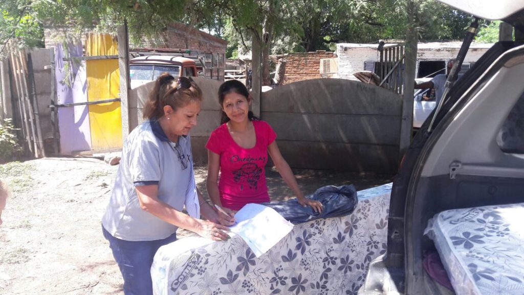 La Municipalidad trabajó intensamente para asistir a vecinos afectados por la lluvia
