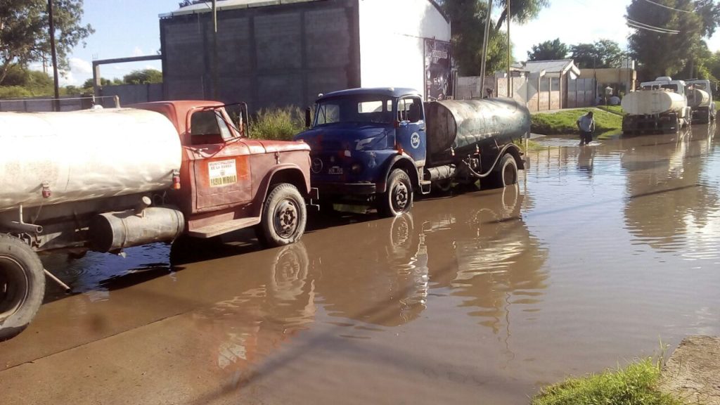 El Comité de Emergencia Municipal realizó un intenso trabajo ante la lluvia torrencial