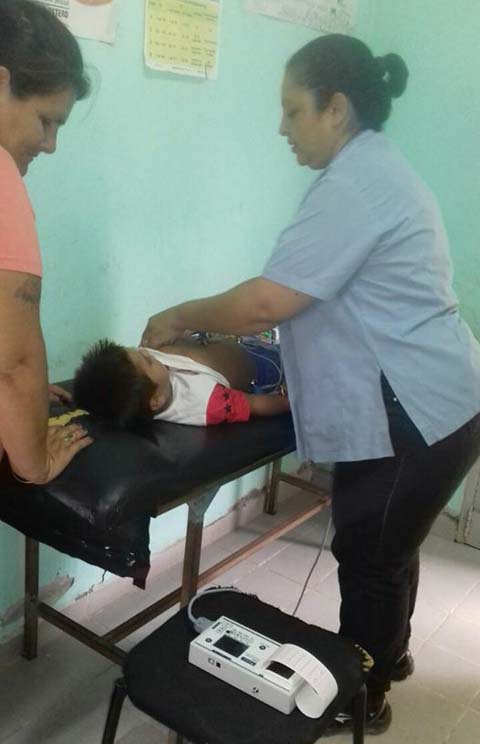 Se promociona la realización de electrocardiogramas en el Camm del barrio San Fernando