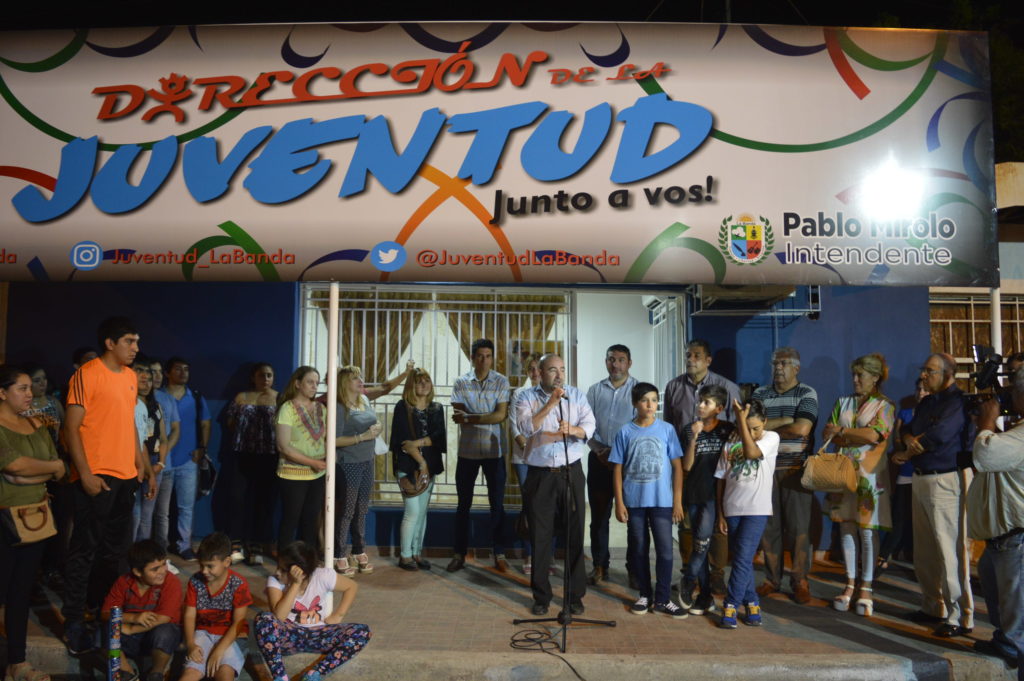 El intendente Mirolo presidió el acto de reinauguración de las oficinas de la Dirección de la Juventud El intendente Mirolo presidió el acto de reinauguración de las oficinas de la Dirección de la Juventud