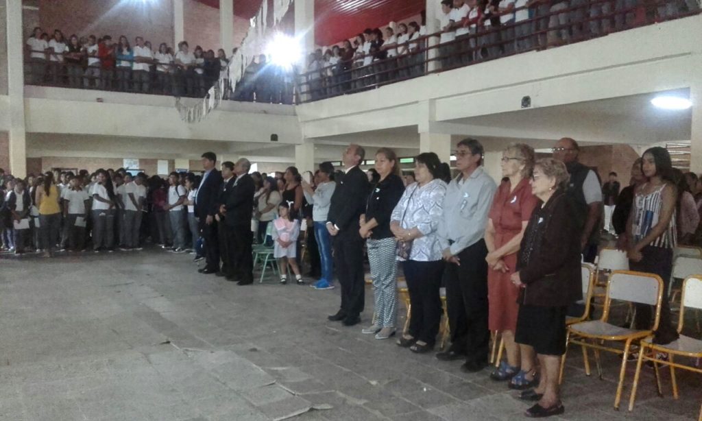 Emotivo homenaje de la comunidad de Clodomira a los héroes de Malvinas