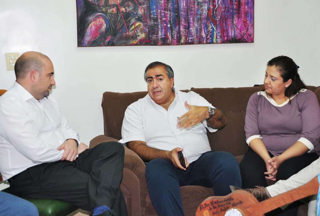 El intendente Mirolo recibió al diputado Daer en La Banda