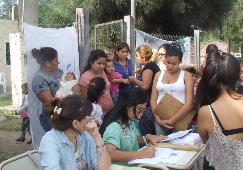 Cientos de personas fueron asistidas en un operativo de salud de Osprera