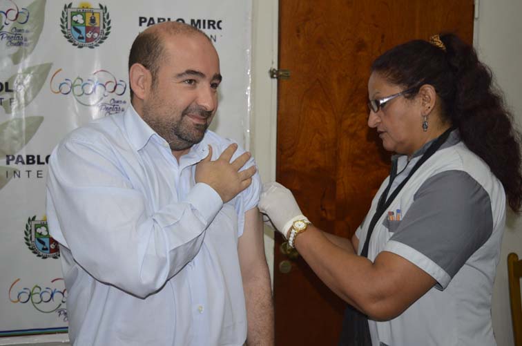 Salud Municipal lanzó la campaña de vacunación antigripal 2017