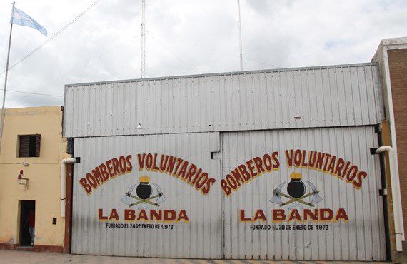 Bomberos Voluntarios La Banda firmó un convenio con la Dirección de Tránsito