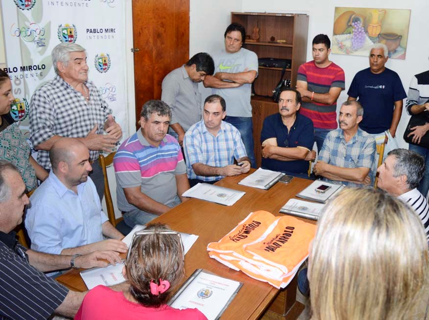 El intendente Pablo Mirolo permitió que más instituciones accedan a fondos del Programa Clubes Argentinos